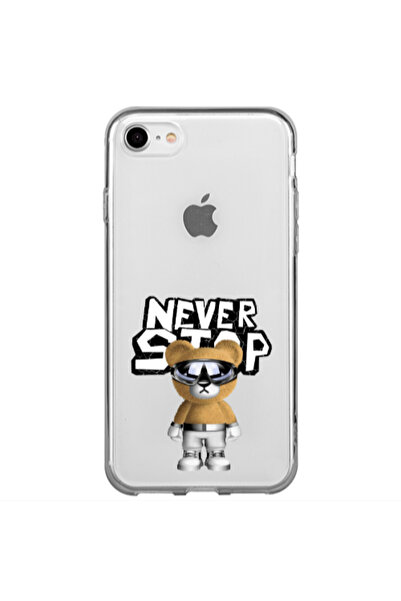 Other Apple iPhone SE 2020 Never stop Transparent Silicone TPU Θήκη