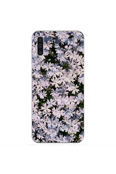 Other Samsung A70 Flowers white Transparent Silicone TPU Θήκη