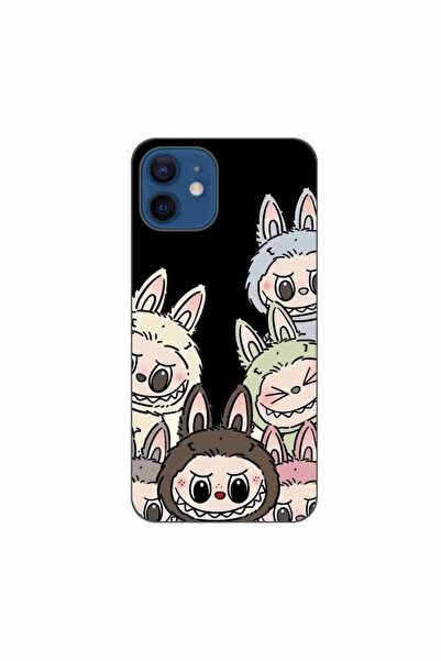 OEM Husa compatibila cu Apple iPhone 12 Silicon Gel Tpu Model Labubu Pattern ...