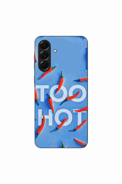 OEM Husa compatibila cu Samsung Galaxy A56 Silicon Gel Tpu Model Mesaj Too Hot