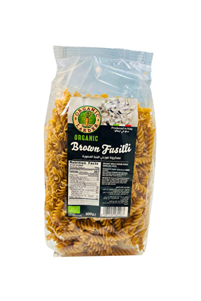 Organic Larder Brown Fusilli 500 g