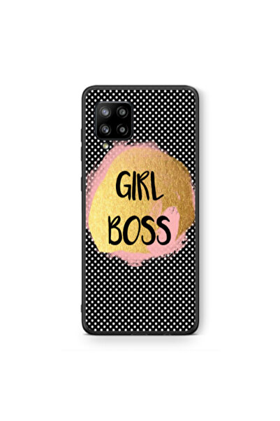 Other Samsung A42 5G Girl boss make up Black Glossy Θήκη