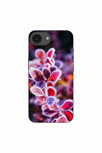 OEM Husa compatibila cu Apple iPhone 16e Silicon Gel Tpu Model Flori Inghetate