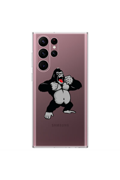 Other Samsung S22 Ultra Angry Gorilla2 Transparent Silicone TPU Θήκη