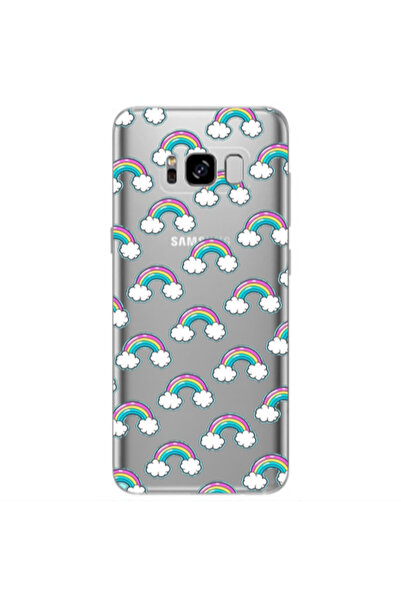 Other Samsung S8 Plus Cute rainbows Transparent Silicone TPU Θήκη