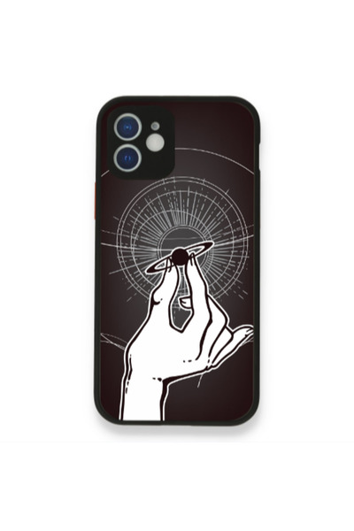 Other Apple iPhone 12 The planet in my hand Black Glossy Θήκη