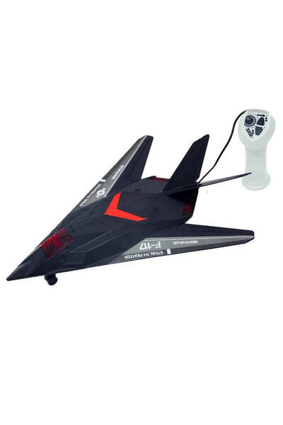 Goldlok Sesli ve Işıklı Air Forces Kablo Kumandalı Stealth Fighter Jet