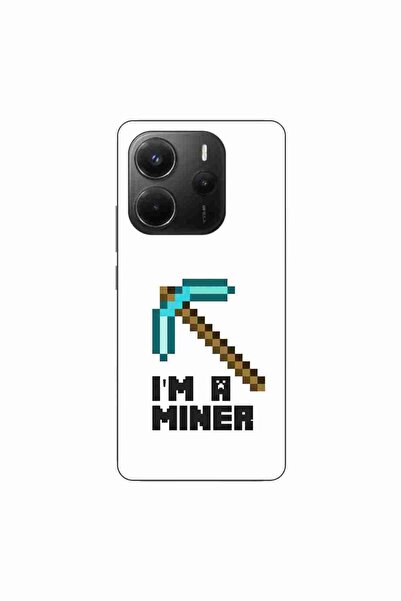 OEM Husa compatibila cu Xiaomi Redmi Note 14 4G Silicon Gel Tpu Model Minecra...