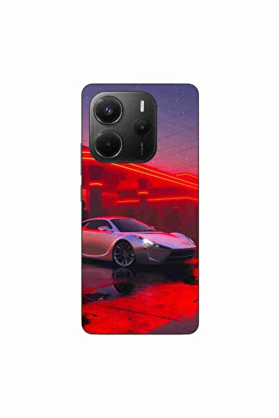 OEM Husa compatibila cu Xiaomi Redmi Note 14 4G Silicon Gel Tpu Model Future Car