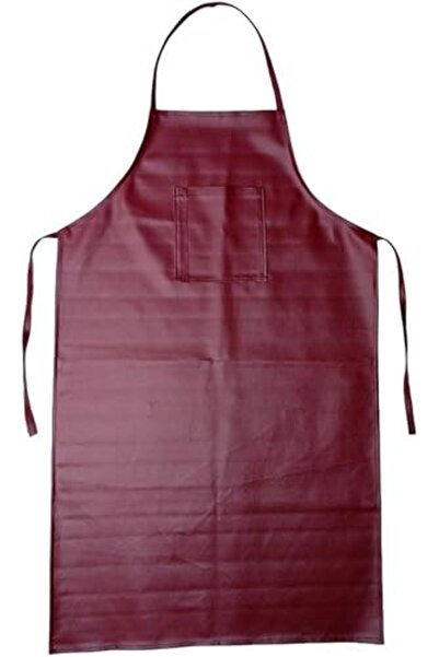 Generic Waterproof Vinyl Leather Apron, 1.02m, Heavy-Duty, Adjustable, for Di...