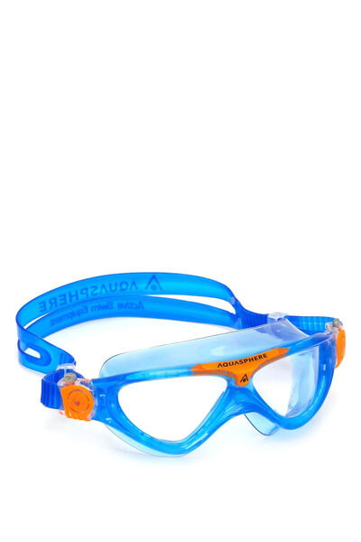 Aqua Sphere Ochelari de înot unisex Vista Junior din sticlă transparentă, alb...