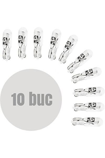 CarGuard Bec pentru bord T5 12V 2W - set de 10 -