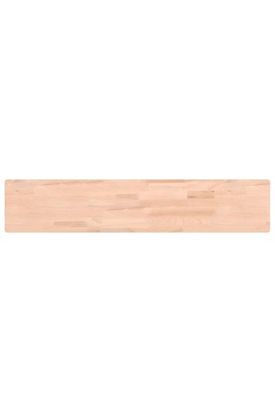 vidaxl Raft de perete, 100x20x4 cm, lemn masiv de fag