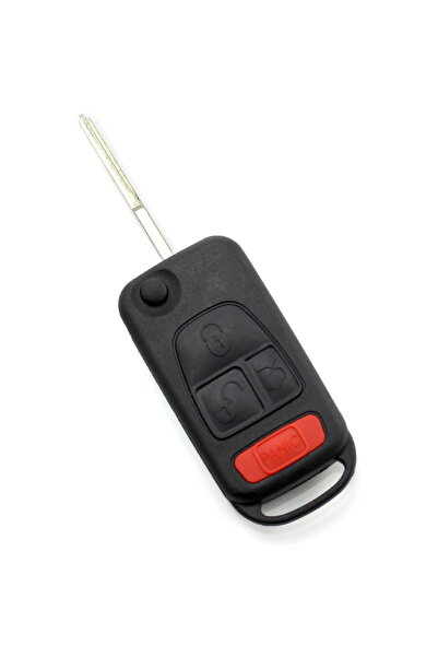 CarGuard Mercedes Benz - Carcasa tip cheie briceag cu 3 butoane, buton panica...
