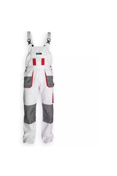 DEDRA EXIM SalopetДѓ de protecЕЈie mДѓrime M/50, alb, greutate 190g/m2