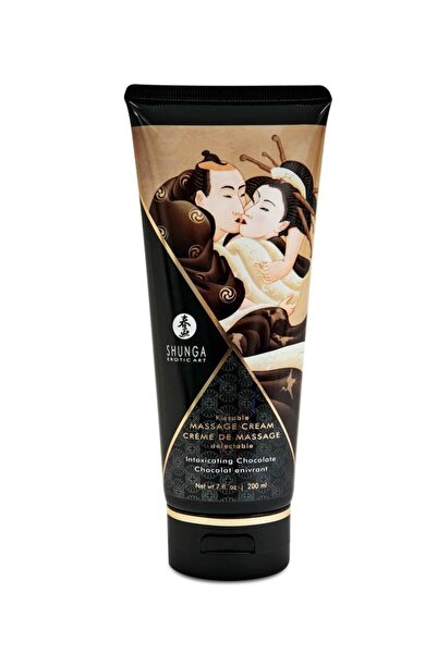 Shunga Cremă de masaj Kissable Ciocolată Intoxicantă 200 ml