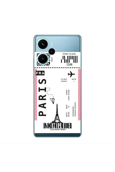 Other Xiaomi Poco F5 Paris FRA Transparent Silicone TPU Θήκη