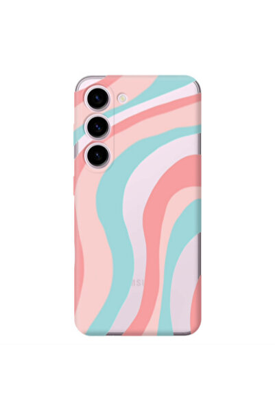 Other Samsung S23 Plus Colored lines Transparent Silicone TPU Θήκη