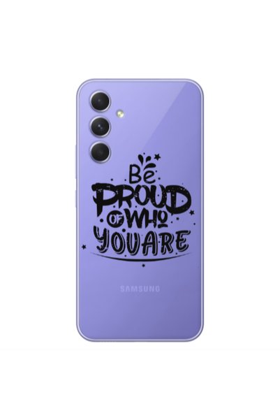 Other Samsung A35 Be proud of who you are Transparent Silicone TPU Θήκη
