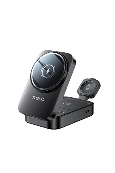 Yesido 3in1 Foldable MagSafe Wireless Charger 15W (DS27)