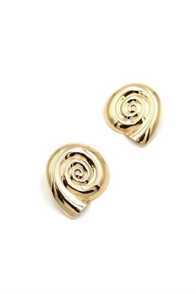 Marsilyan Nvdn- Ieg - Plate Earrings - Gold Iegrs-Nvdn1