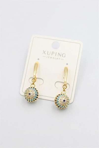 Marsilyan Nvdn- Ieg - Evil Eye Earrings - Gold Iegrs-Nvdn1