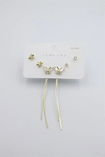 Marsilyan Nvdn- Ieg - Multiple Set Earrings - Gold Iegrs-Nvdn1
