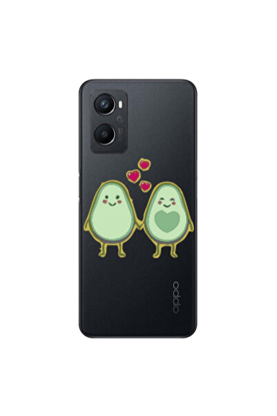 Other Oppo A 96 Avocados Transparent Silicone TPU Θήκη