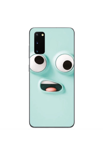 Other Samsung S20 Strange face Transparent Silicone TPU Θήκη