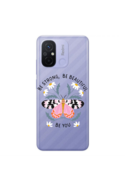 Other Xiaomi Redmi 12C Be Strong Transparent Silicone TPU Θήκη