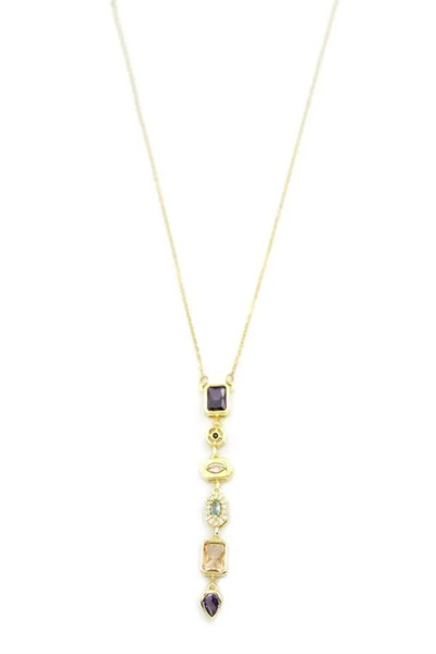 Marsilyan Nvdn- Ieg - Element Necklace - Gold Iegrs-Nvdn1