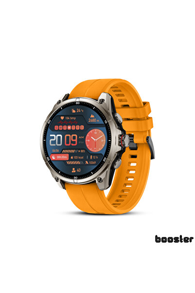 BOOSTER REVIEW Smartwatch Booster Military M3, AMOLED 1.43”, GPS multi-sateli...
