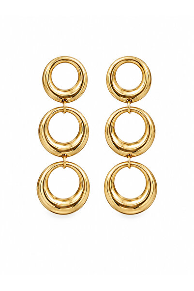 Ressia Vip Monaco Triple Hoop Earrings