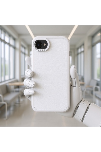 Ummeslem Case Compatible with iPhone 17E Mobile Phone Stone Design Door Cover