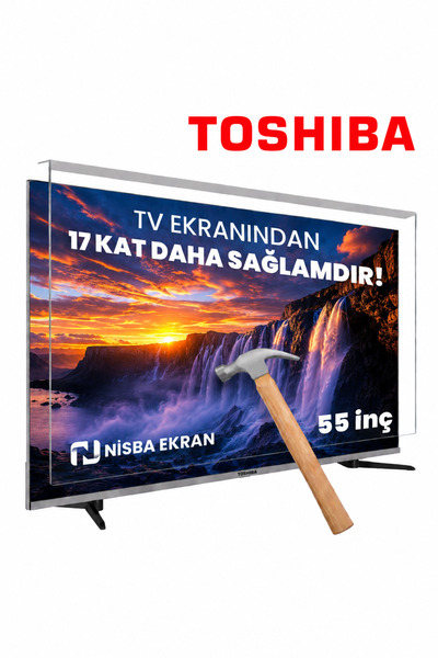 Toshiba 55" Inç 140 Ekran TV Ekran Koruyucu