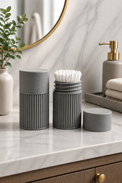 Arvella Studio Cotton Swab Storage Box |   Multi-Purpose Organizer |   Bathro...