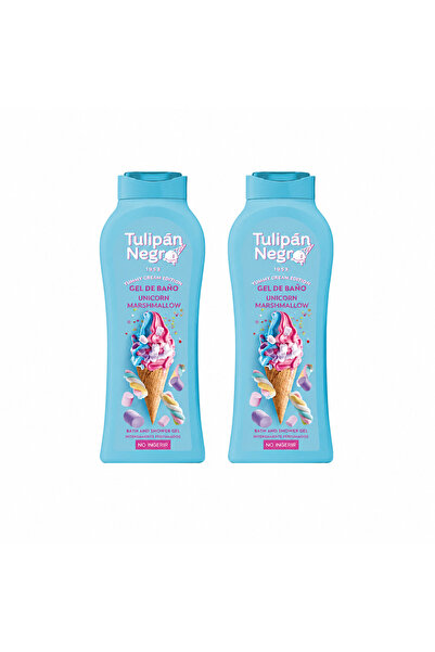 Tulipán Negro Pachet 2 x Gel de dus Tulipan Negro Unicorn Marshmallow, 650 ml