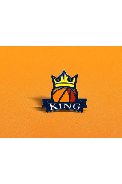 SKYPINZ Brooch - King of the Basket - Method of Attachment - Pin