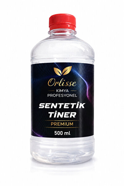 Orlisse Premium Sentetik Tiner 500 ml | Boya, Vernik ve Yağ Kalıntılarına Kar...