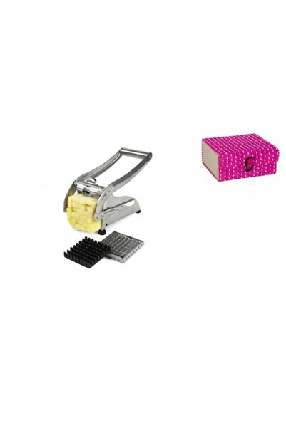 AisHa StoRe OnliNe Potato slicer device, Potato chipper 5346 + jewelry box gift