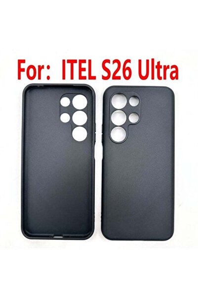 Generic غطاء هاتف محمول لـ itel S26 Ultra مصنوع من مادة TPU المطفأة بملمس الب...