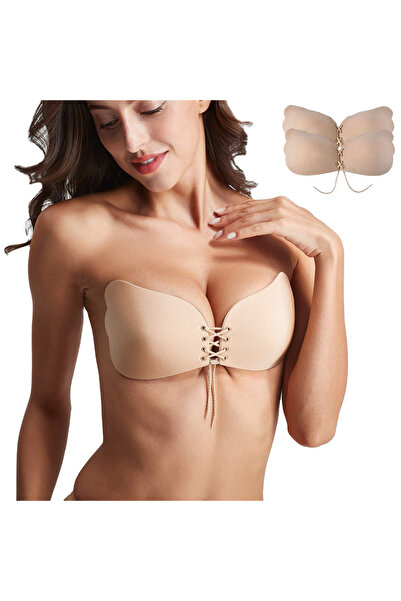 Sthxyfaith Strapless Sticky Bra Strapless Backess Bra Push up Bra for Women 2...