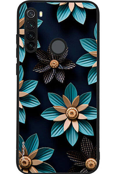 Other Θήκη Sonique Σειράς 3D Λουλουδιών για Xiaomi Redmi Note 8T Ανοιχτό Μπλε
