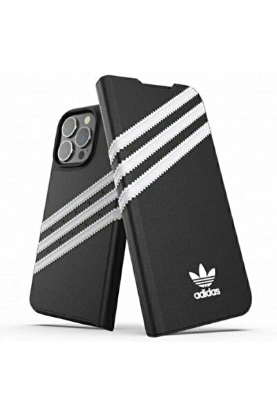 adidas Θήκη Συνθετικό Δέρμα Λευκό / Μαύρο (iPhone 13 Pro) Κωδικός: 47112