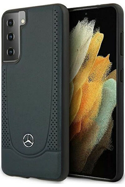 Mercedes Benz Mercedes-Benz Urban Δερμάτινη Θήκη Πλάτης Ναυτικό Μπλε (Galaxy ...
