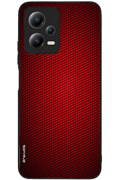 Other Θήκη Sonique Carbon Series για Xiaomi Redmi Note 12 5G Poco X5 5G Κόκκινο