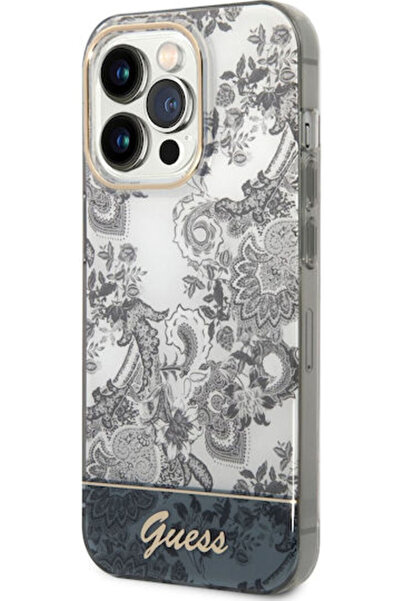 Guess Toile De Jouy Back Cover Plastic Gray (iPhone 14 Pro Max) Code: GUHCP14...