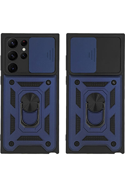 Other Θήκη Ring Armor Campro Sonique για Samsung Galaxy S22 Ultra Μπλε