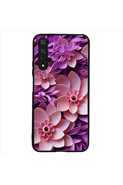 Other Θήκη Sonique Σειράς 3D Λουλουδιών για Honor 20 Nova 5T Ροζ