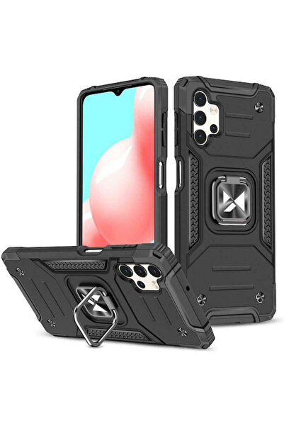 Hurtel Husă de protecție spate din plastic, neagră (Galaxy A73)